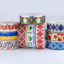 Репсова стрічка в українському стилі